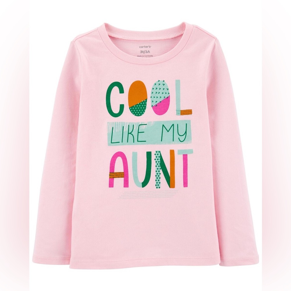 Carters: Baby Cool Aunt Jersey Tee